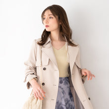 画像をギャラリービューアに読み込む, サイドプリーツトレンチコート/MM418602