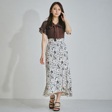 画像をギャラリービューアに読み込む, 裾ラップマーメイドスカート/MM427204