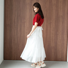 画像をギャラリービューアに読み込む, シアーティアードスカート/MM427208