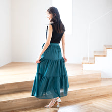 画像をギャラリービューアに読み込む, シアーティアードスカート/MM427208