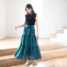 画像をギャラリービューアに読み込む, シアーティアードスカート/MM427208