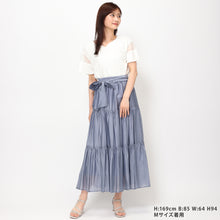 画像をギャラリービューアに読み込む, シアーティアードスカート/MM427208