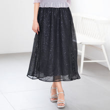画像をギャラリービューアに読み込む, スパンコールシアースカート/MM427212