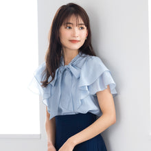 画像をギャラリービューアに読み込む, シアーボウタイブラウス/MM428108