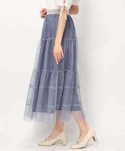 画像をギャラリービューアに読み込む, ラメチュールティアードスカート/MM437206