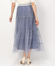 画像をギャラリービューアに読み込む, ラメチュールティアードスカート/MM437206