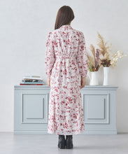 画像をギャラリービューアに読み込む, ぼかしフラワータイ付きワンピース/MM437409