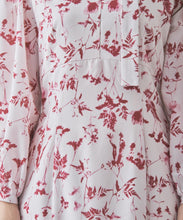 画像をギャラリービューアに読み込む, ぼかしフラワータイ付きワンピース/MM437409