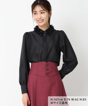 画像をギャラリービューアに読み込む, 襟モチーフブラウス/MM438113