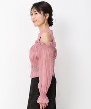 画像をギャラリービューアに読み込む, ギャザーオフショルドッキングニット/MM438312