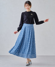 画像をギャラリービューアに読み込む, ダイヤジャガードフレアスカート/MM447206