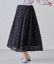 画像をギャラリービューアに読み込む, ダイヤジャガードフレアスカート/MM447206