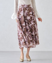 画像をギャラリービューアに読み込む, カットジャガードフラワースカート/MM447210