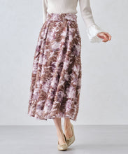画像をギャラリービューアに読み込む, カットジャガードフラワースカート/MM447210