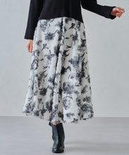 画像をギャラリービューアに読み込む, カットジャガードフラワースカート/MM447210