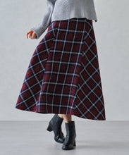 画像をギャラリービューアに読み込む, ロービングチェックAラインスカート/MM447212