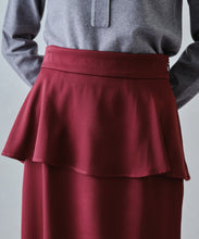 画像をギャラリービューアに読み込む, ペプラムタイトスカート/MM447213