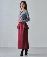 画像をギャラリービューアに読み込む, ペプラムタイトスカート/MM447213