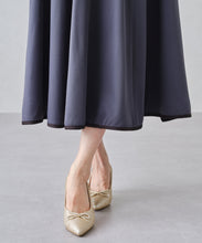 画像をギャラリービューアに読み込む, バイカラーフレアスカート/MM447215