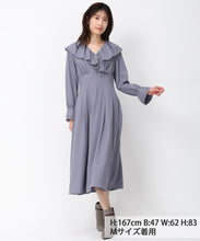 画像をギャラリービューアに読み込む, カシュクールラッフルワンピース/MM447413