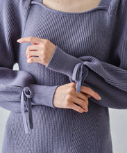 画像をギャラリービューアに読み込む, 裾フリルミニニットワンピース/MM447417