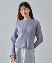 画像をギャラリービューアに読み込む, ラメリブパール袖ニット/MM448301
