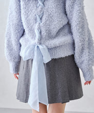 画像をギャラリービューアに読み込む, バックリボンプードルオフショルニット/MM448314