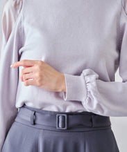 画像をギャラリービューアに読み込む, 肩シアーニット/MM448317