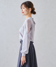 画像をギャラリービューアに読み込む, 肩シアーニット/MM448317