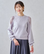 画像をギャラリービューアに読み込む, 肩シアーニット/MM448317