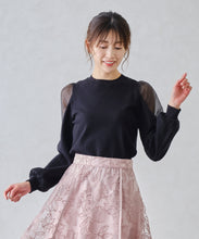 画像をギャラリービューアに読み込む, 肩シアーニット/MM448317