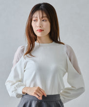 画像をギャラリービューアに読み込む, 肩シアーニット/MM448317