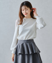 画像をギャラリービューアに読み込む, 肩シアーニット/MM448317