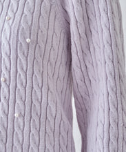 画像をギャラリービューアに読み込む, スクエアネックケーブルパールニット/MM448318