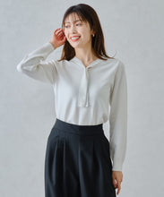 画像をギャラリービューアに読み込む, パールリング付きラメボウタイニット/MM448319