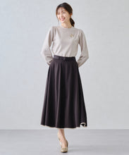 画像をギャラリービューアに読み込む, ブローチ付きカラーニット/MM448321