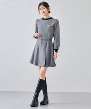 画像をギャラリービューアに読み込む, ブローチ付きカラーニット/MM448321