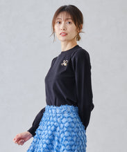 画像をギャラリービューアに読み込む, ブローチ付きカラーニット/MM448321