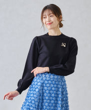 画像をギャラリービューアに読み込む, ブローチ付きカラーニット/MM448321