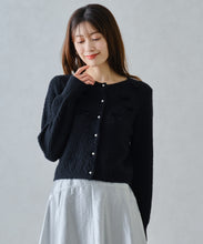画像をギャラリービューアに読み込む, ふわふわリボンカーディガン/MM448403
