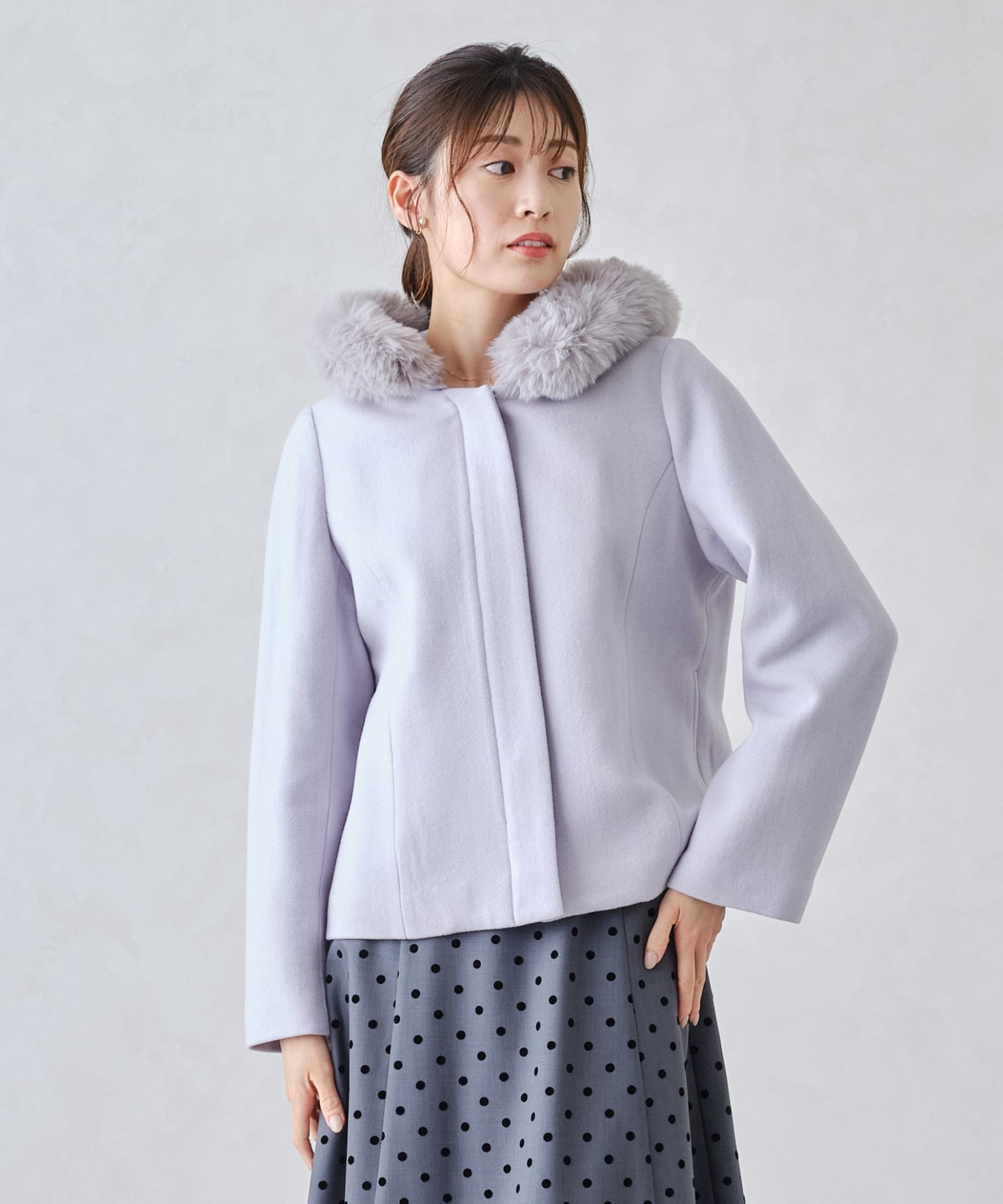 フードファー付きショートコート/MM448603 – MISCH MASCH|31 Sons de mode