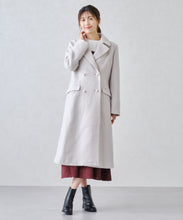 画像をギャラリービューアに読み込む, パールボタンチェスターコート/MM448604