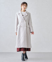 画像をギャラリービューアに読み込む, パールボタンチェスターコート/MM448604
