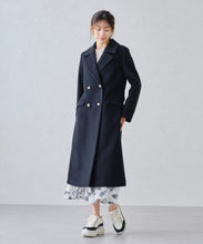 画像をギャラリービューアに読み込む, パールボタンチェスターコート/MM448604