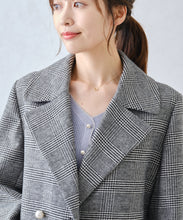 画像をギャラリービューアに読み込む, パールボタンチェスターコート/MM448604