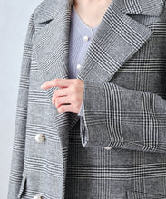 画像をギャラリービューアに読み込む, パールボタンチェスターコート/MM448604