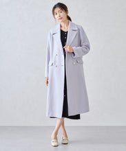 画像をギャラリービューアに読み込む, パールボタンチェスターコート/MM448604