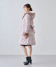 画像をギャラリービューアに読み込む, ファー付きフードロングダウン/MM448608