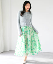 画像をギャラリービューアに読み込む, インクフラワーメッシュスカート/MM517201