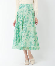 画像をギャラリービューアに読み込む, インクフラワーメッシュスカート/MM517201